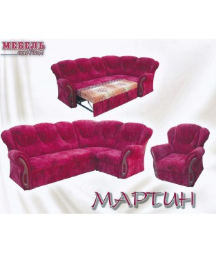 Угловой диван "Мартин" +кресло