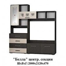 Центральная секция гостиной Белла
